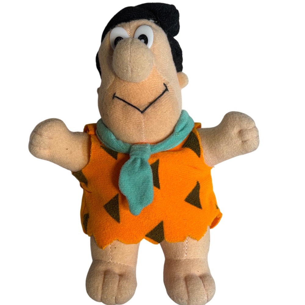 1993‎ Play-By-Play Fred Flintstone Plush 7" Hanna-Barbera